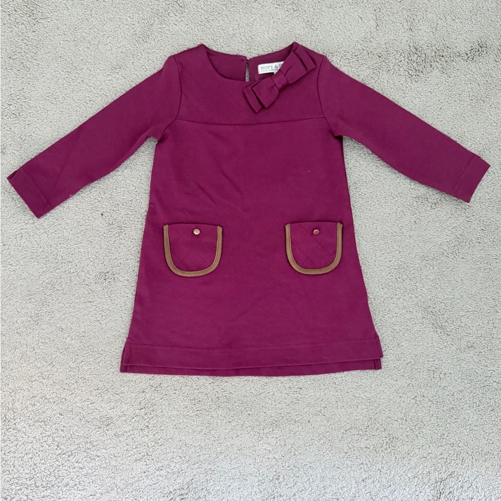Hope & Henry Riding Dress in Quilted Ponte